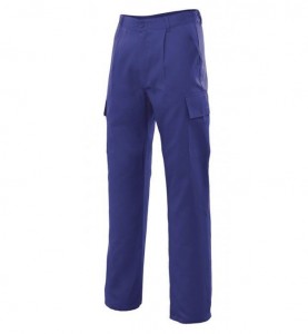 Pantalon de trabajo azul new arrivals