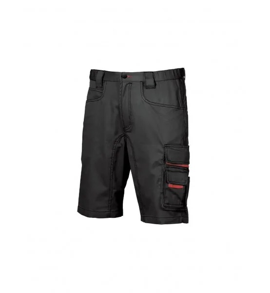 Pantalones cortos de trabajo U-Power Party - Black Carbon