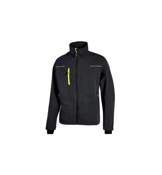 Chaqueta U-Power Pluton - Black Carbon