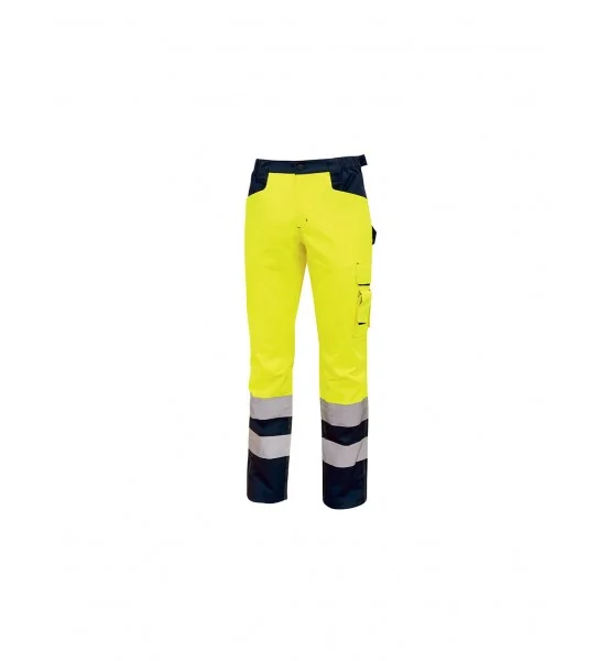 Pantalon alta visibilidad U-Power Radiant - Yellow Fluo