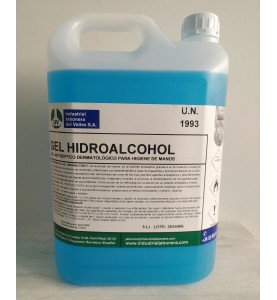 Gel hidroalcohol 5 L